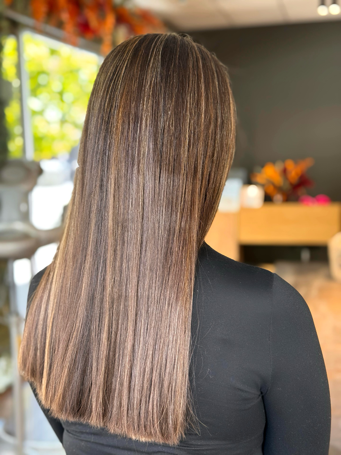 Una melena lisa, pulida y con movimiento, donde el